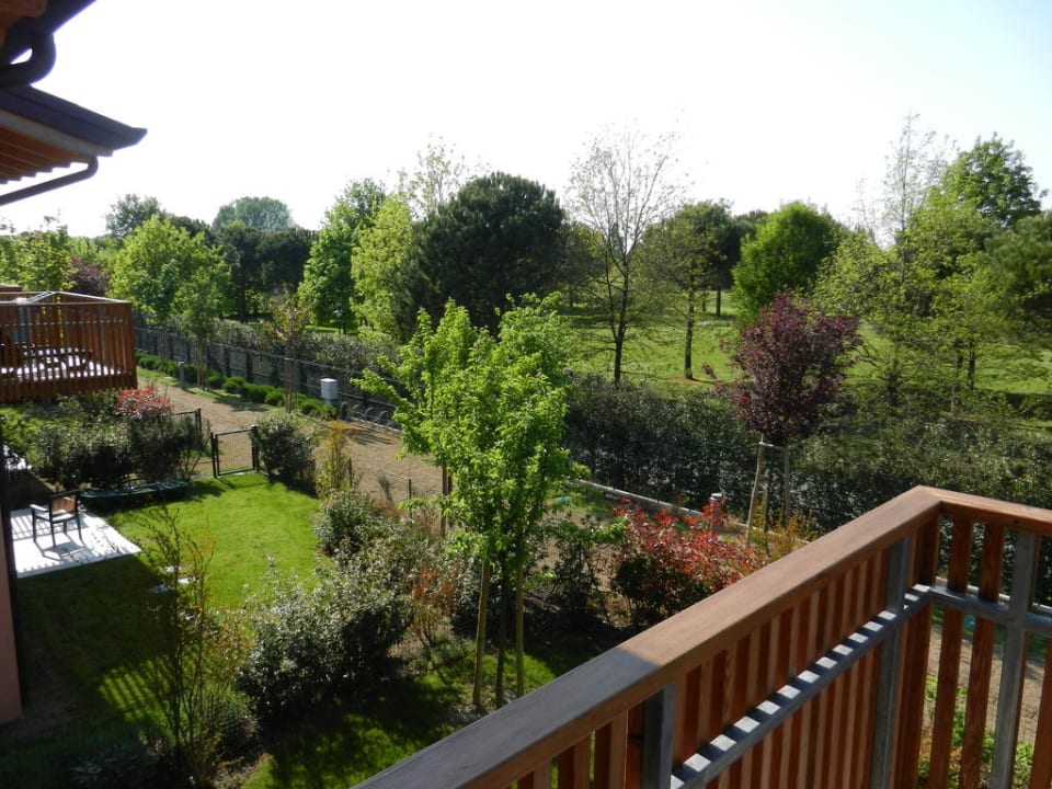 Ausblick vom 2. Balkon (landseitig) Green Village Resort - Hotel & Aparthotel