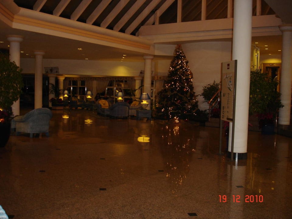Weihnachtlich geschmückt Hotel Riu Palace Jandia