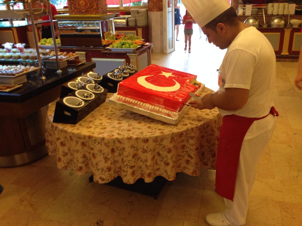 Food during turkish night Botanik Hotel & Resort