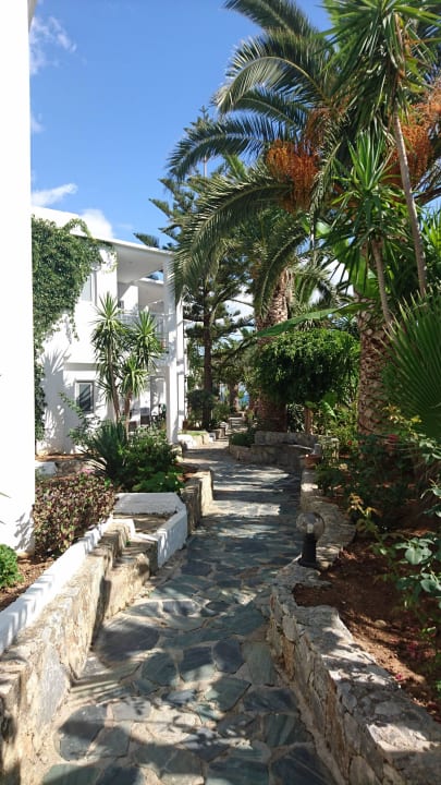 Weg zum Strand HARPIN Happy Days Beach Hotel