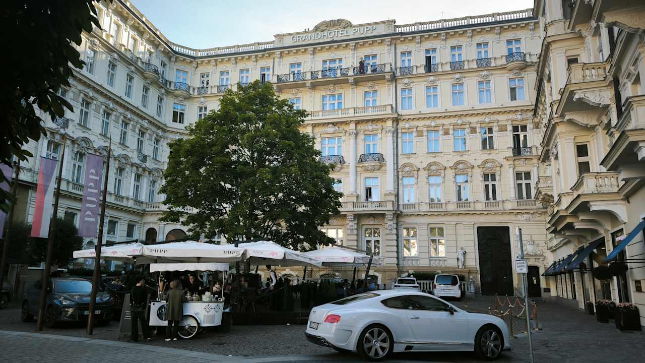Außenansicht Grandhotel Pupp