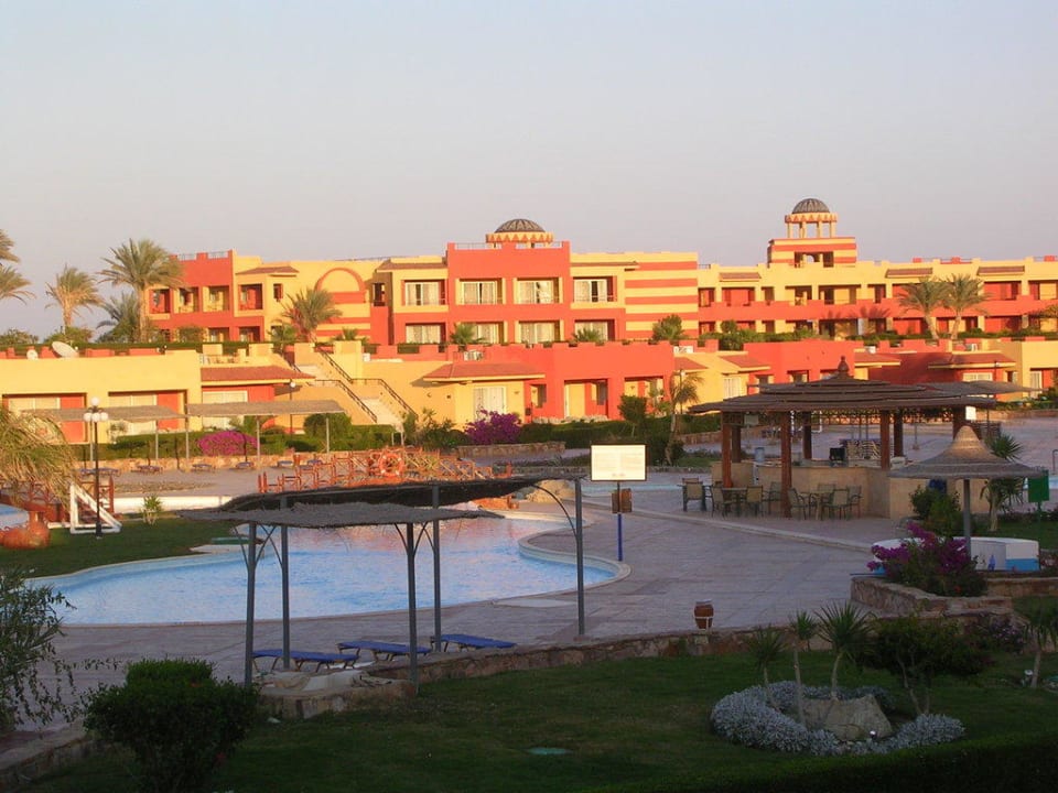 Blick aus dem Room 2109 Malikia Resort Abu Dabbab