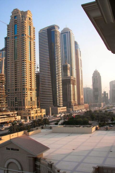 Blick vom Balkon The Westin Dubai Mina Seyahi Beach Resort & Marina