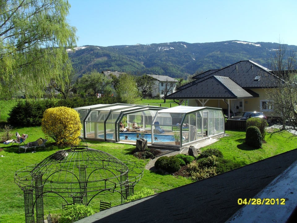 Mein Blick vom Balkon Landhaus Gabriel