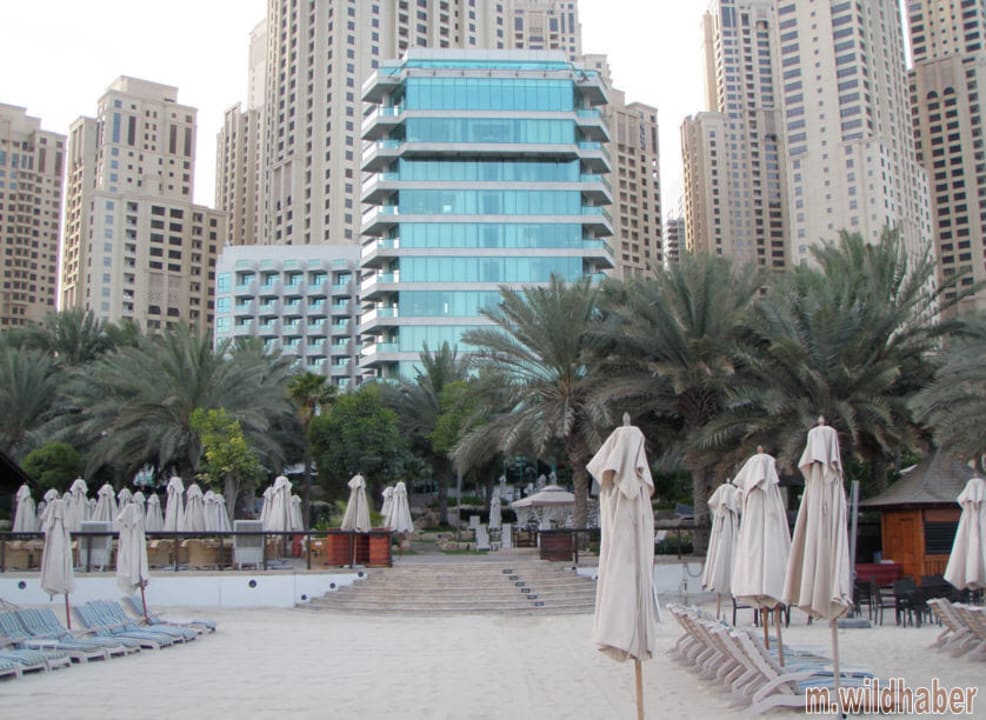 Aussenansicht & Hotelstrand Hilton Dubai Jumeirah