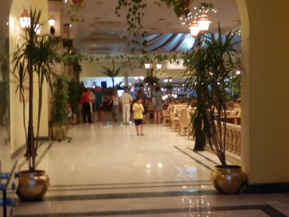 Hintereingang Ali Baba Palace Hotel