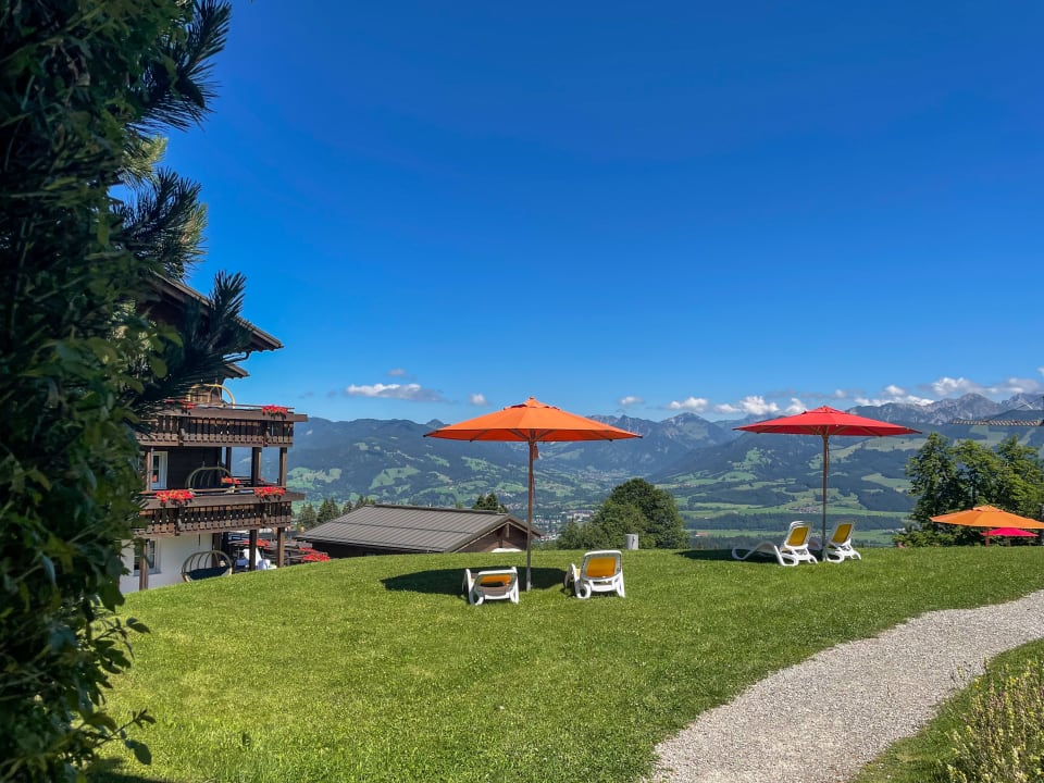 Ausblick Familotel Allgäuer Berghof