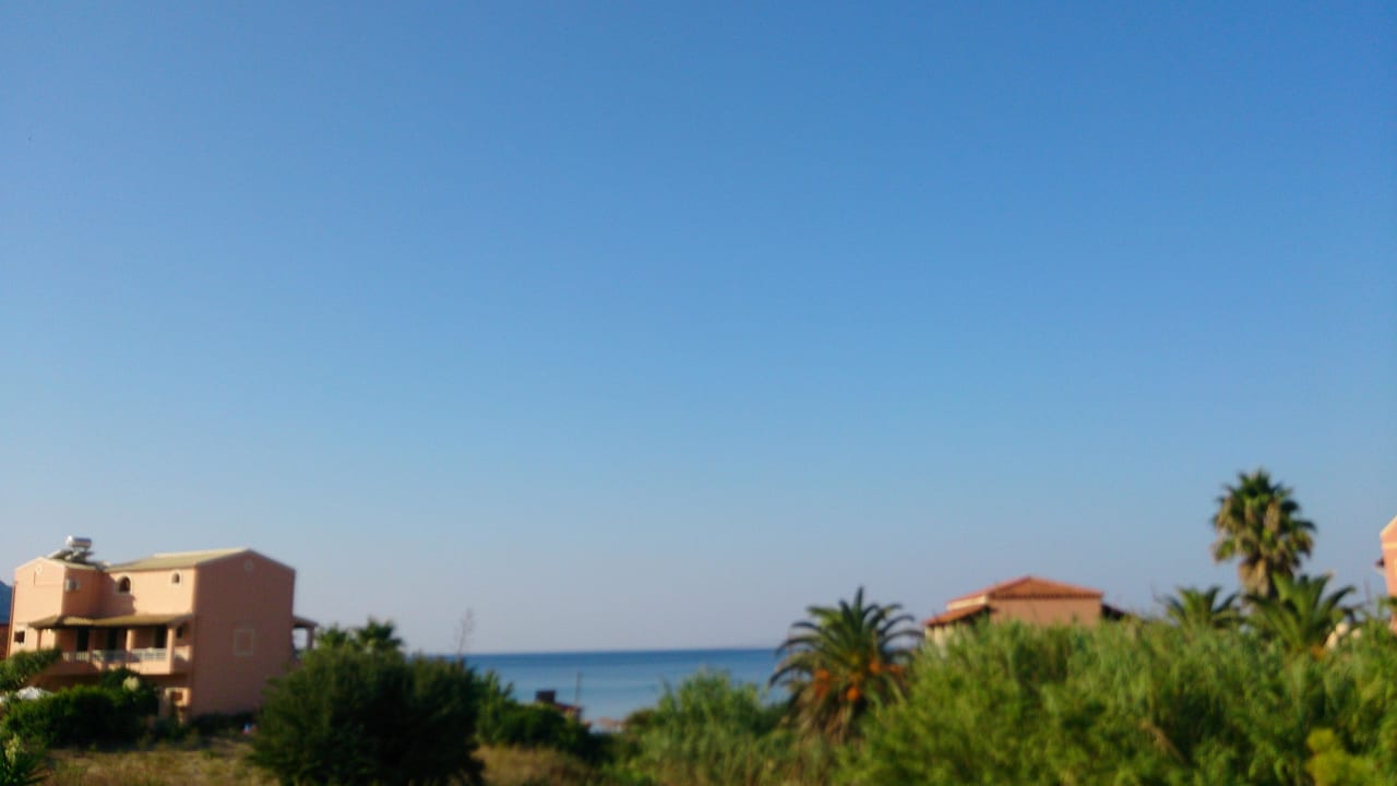 Ausblick vom Dach über Studio 17 Hotel Akis