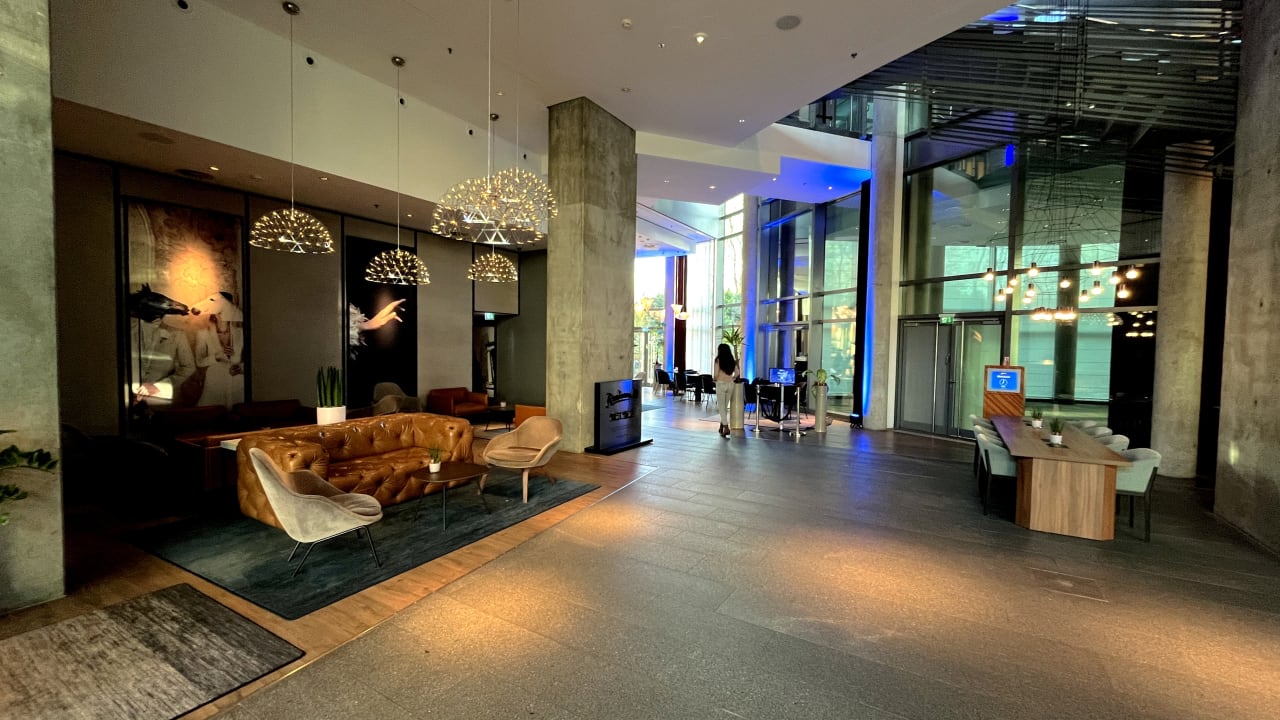 Lobby Radisson Blu Hotel Frankfurt