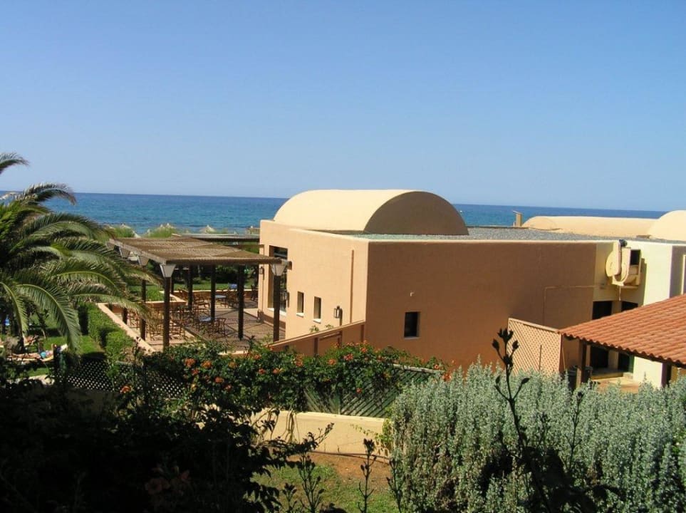 Ausblick vom Balkon Anissa Beach & Village