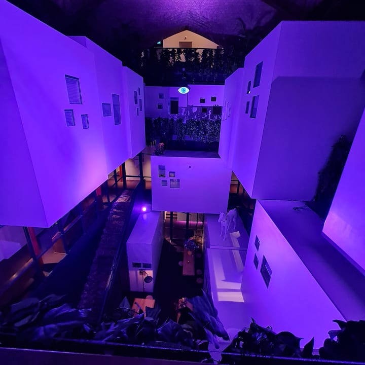 Ausblick Bunk Hotel Amsterdam
