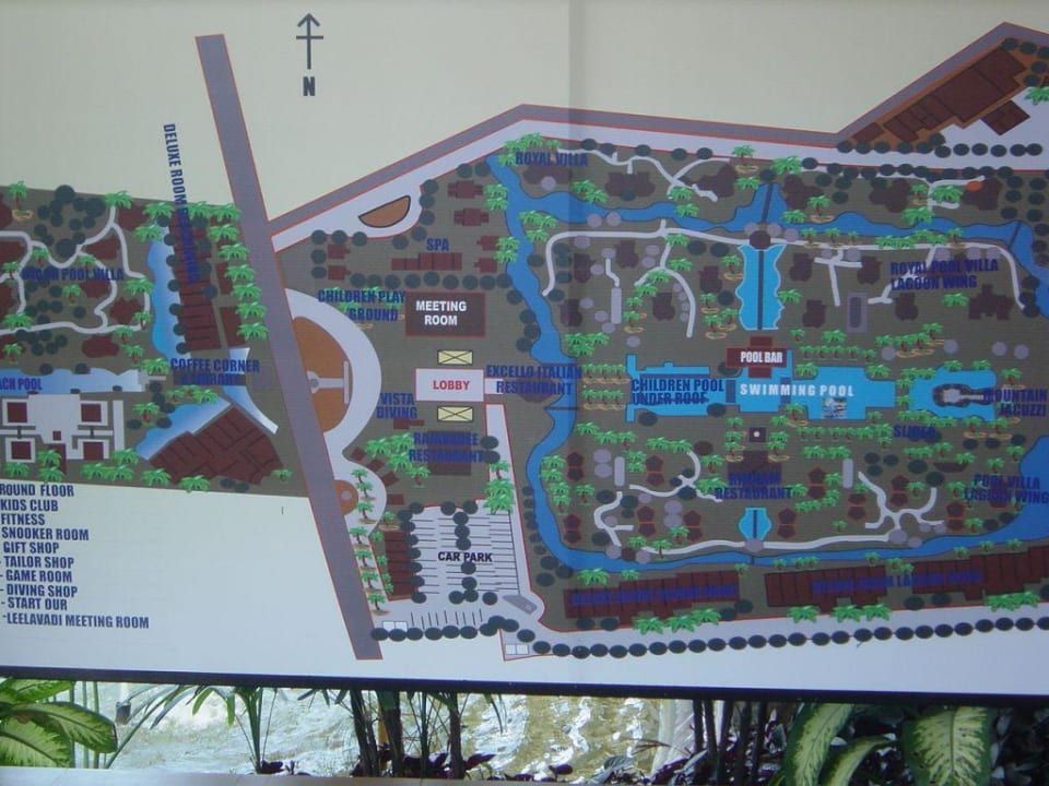 Lageplan des Seaview Resorts Seaview Khao Lak Resort