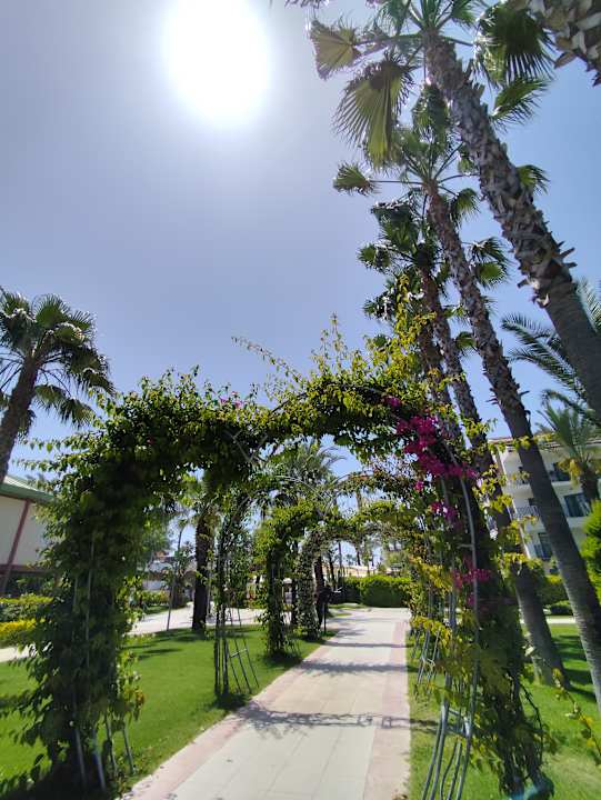Gartenanlage Belek Beach Resort Hotel