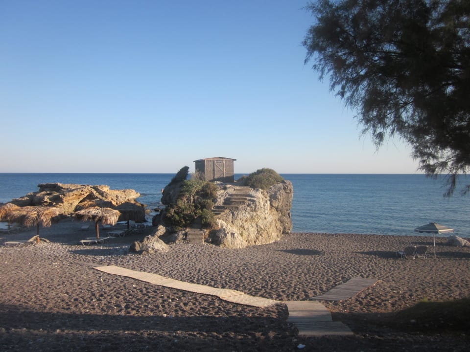 Am Strand von Kiotari Ekaterini Hotel