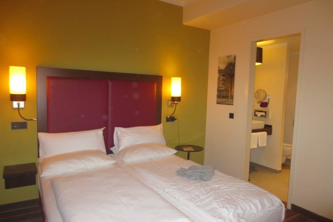 Blick in unser Zimmer Leonardo Hotel Berlin