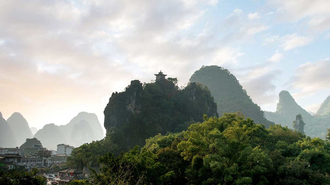 Ausblick Amari Yangshuo Guilin