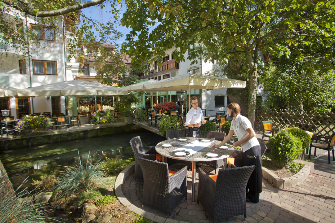 Gartenanlage Hotel Forellenhof Rössle