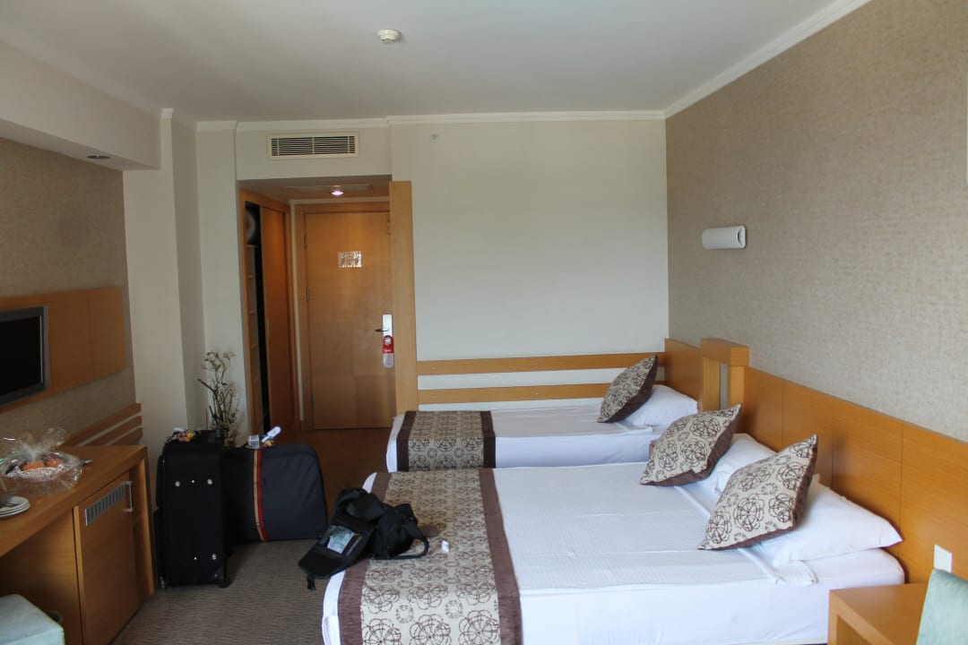 Das Zimmer bei Ankunft Saphir Resort & Spa