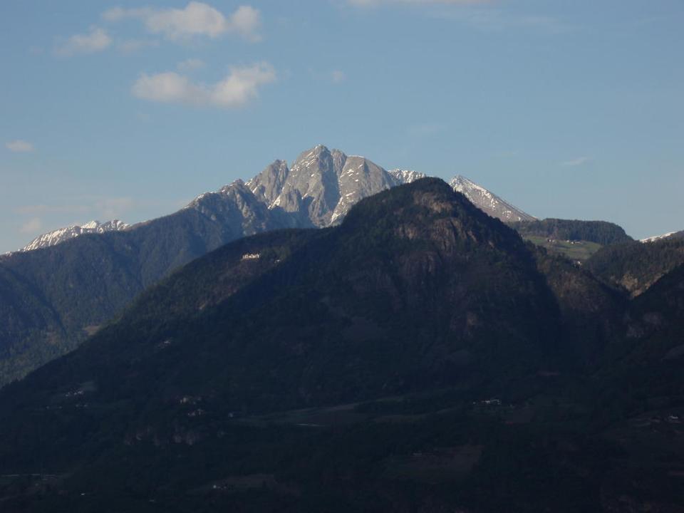 Abendstimmung - Blick vom Balkon Richtung Hafling Residence Georgenhöhe