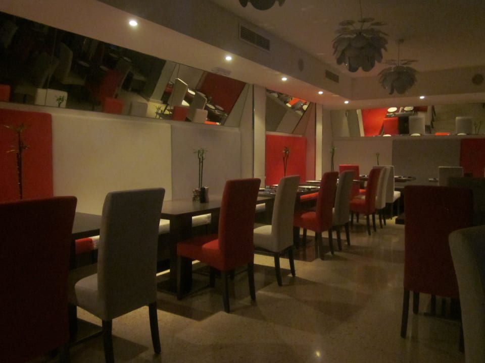 Raum zum Abendessen Hotel Playas del Rey