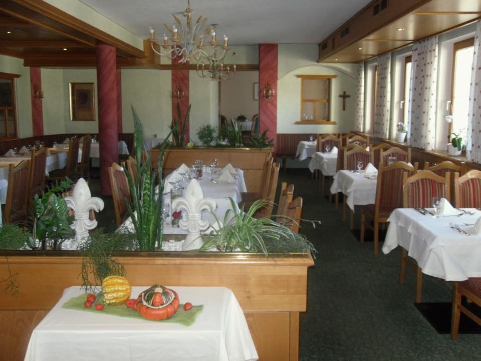 Blick ins Restaurant Das Schlössl
