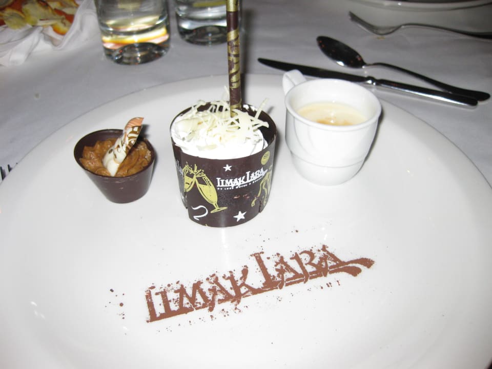 Nachspeise Silvester-Gala Limak Lara Deluxe Hotel & Resort