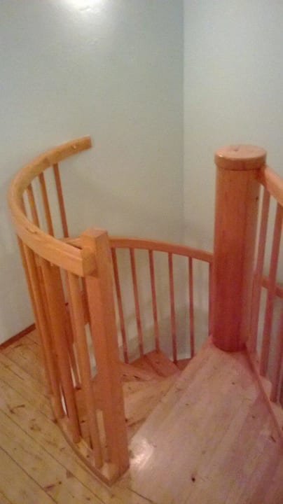 Wendeltreppe oben Schlosshotel Mondsee