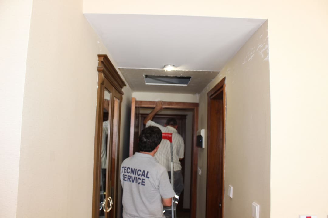 Decke eingestürzt im Eingangsbereich Acapulco Beach Club & Resort