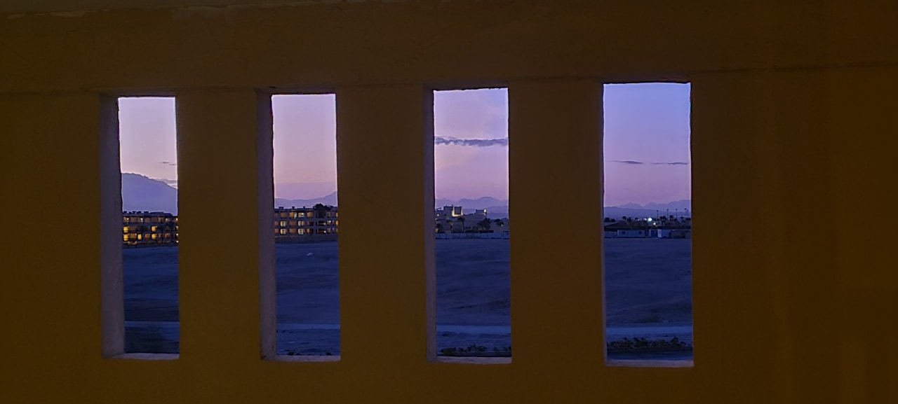 Ausblick Hotel Sheraton Soma Bay Resort