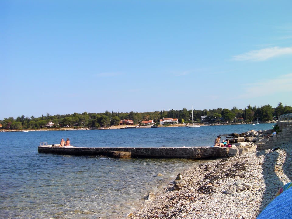 Ein Strandabschnitt 200 m vom Hotel Hotel Zlatna Vala
