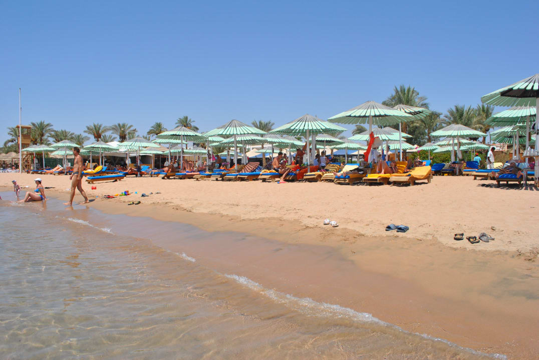 Strand Blick nach links Ghazala Gardens