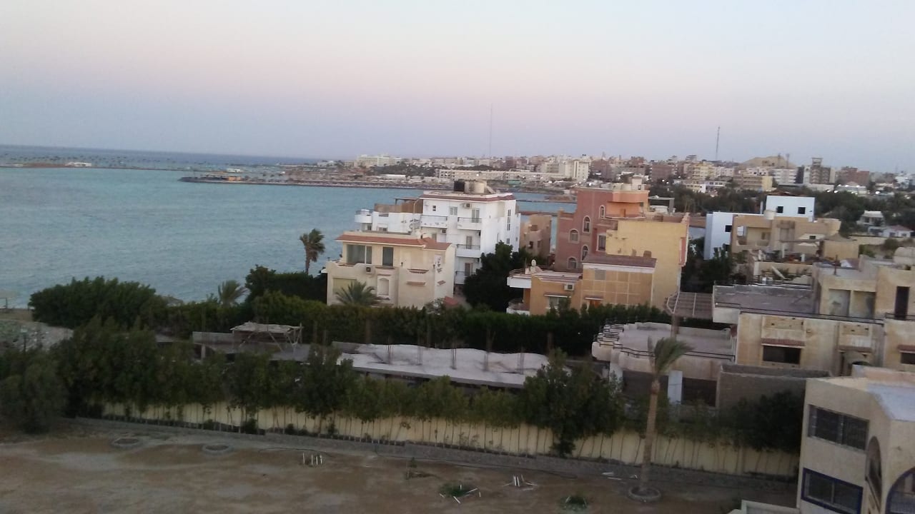 Ausblick Magic Beach Hotel Hurghada