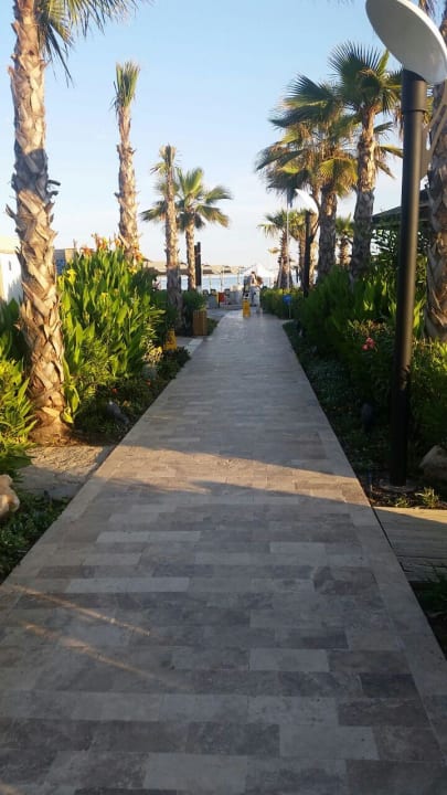 Weg zum Strand Crystal Waterworld