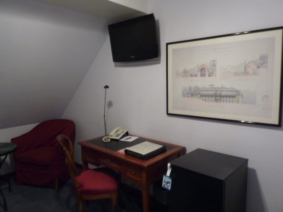Schreibtisch Hotel Montana Zürich