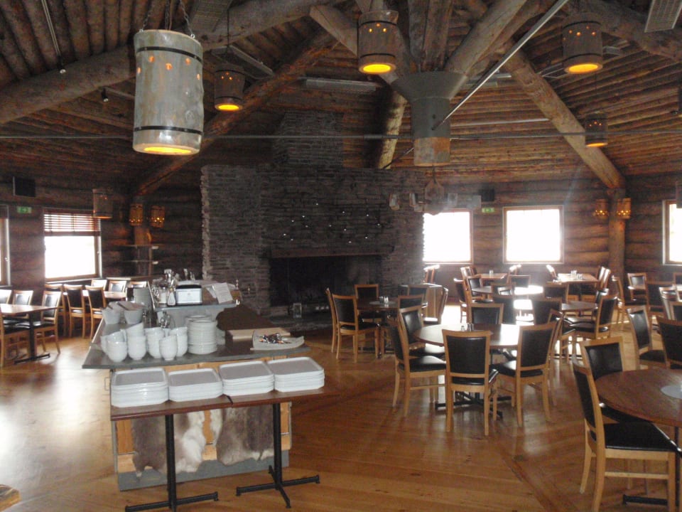 Salle du petit-déjeuner Nordkalotten Hotel & Konferens