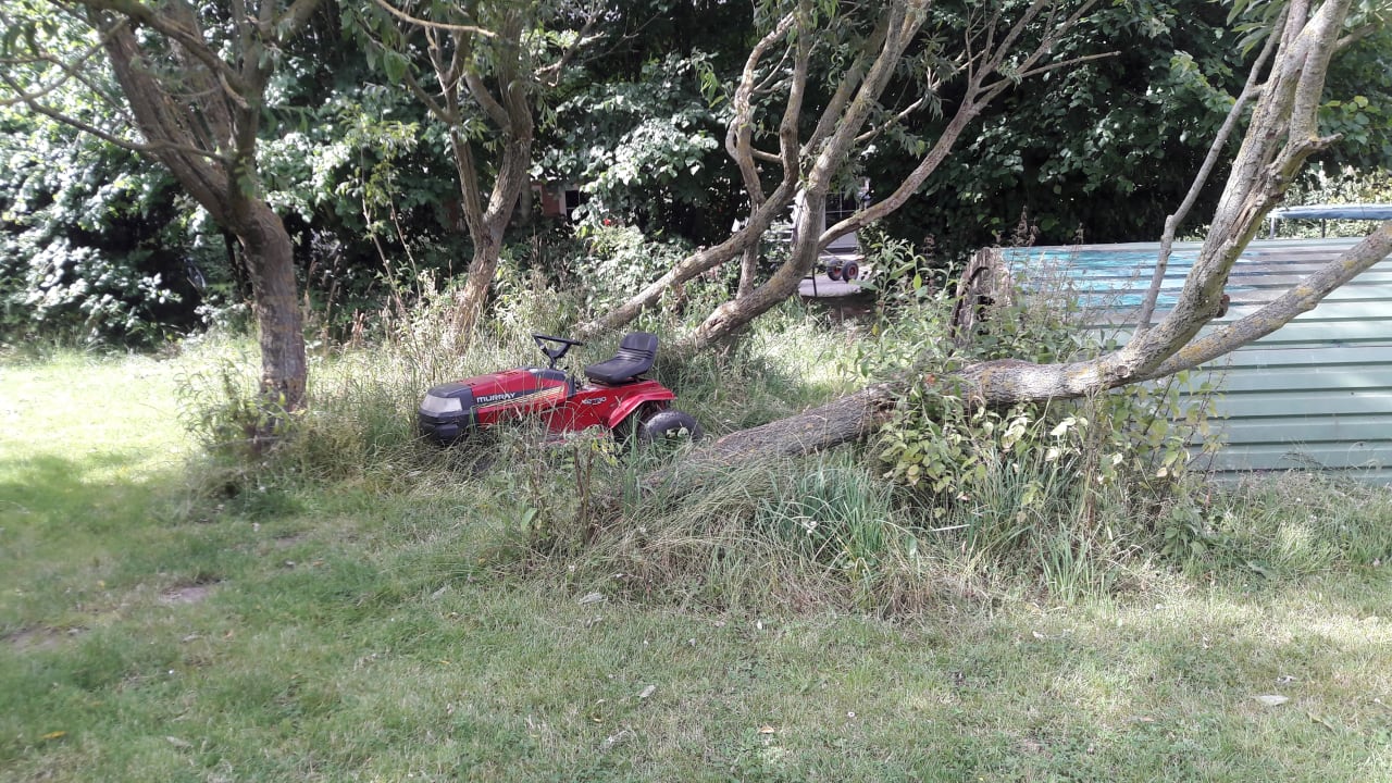 Gartenanlage Ferienhof Mittenmang