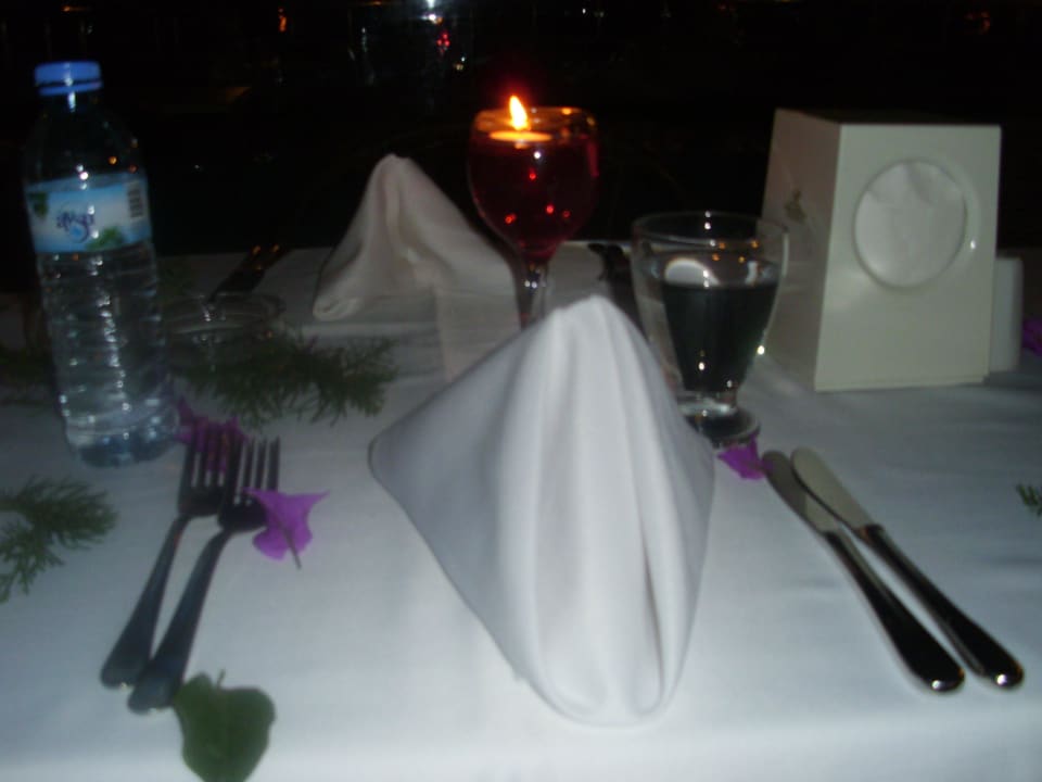 1. Advent, das Abendessen Aska Hotel Just in Beach
