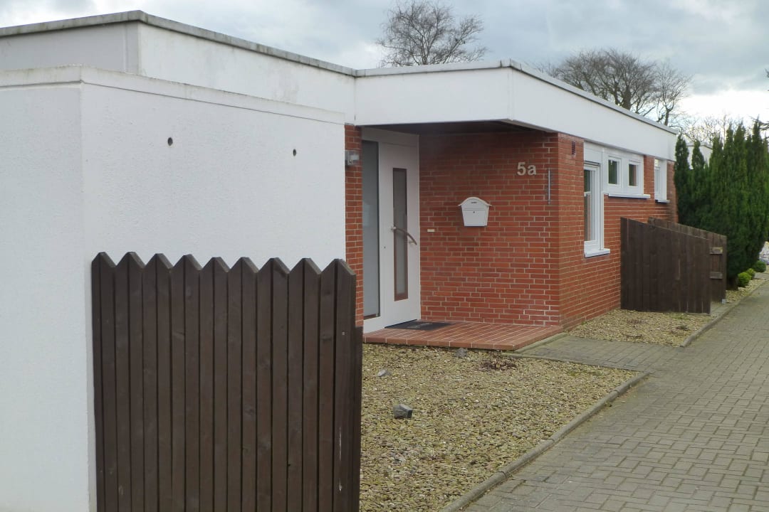 Haupteingang zum Bungalow Ferienhaus Engler