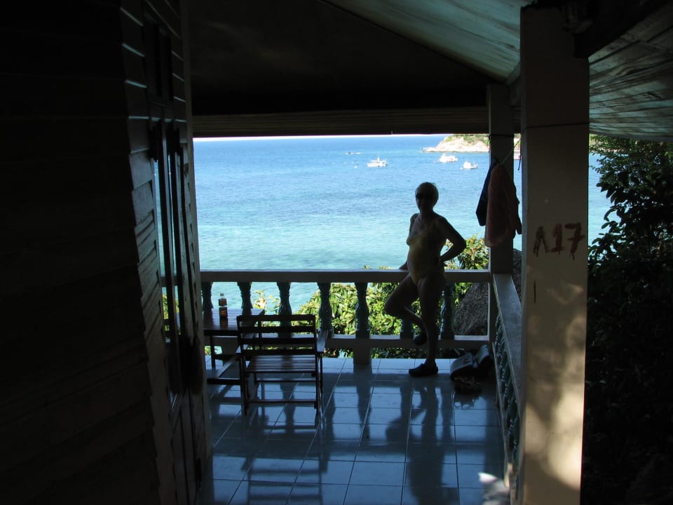 Terrasse du bungalow Hotel Freedom Beach Resort