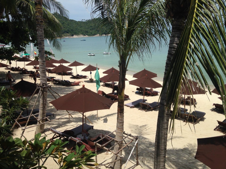 Blick von unserem Balkon Buri Rasa Village Phangan