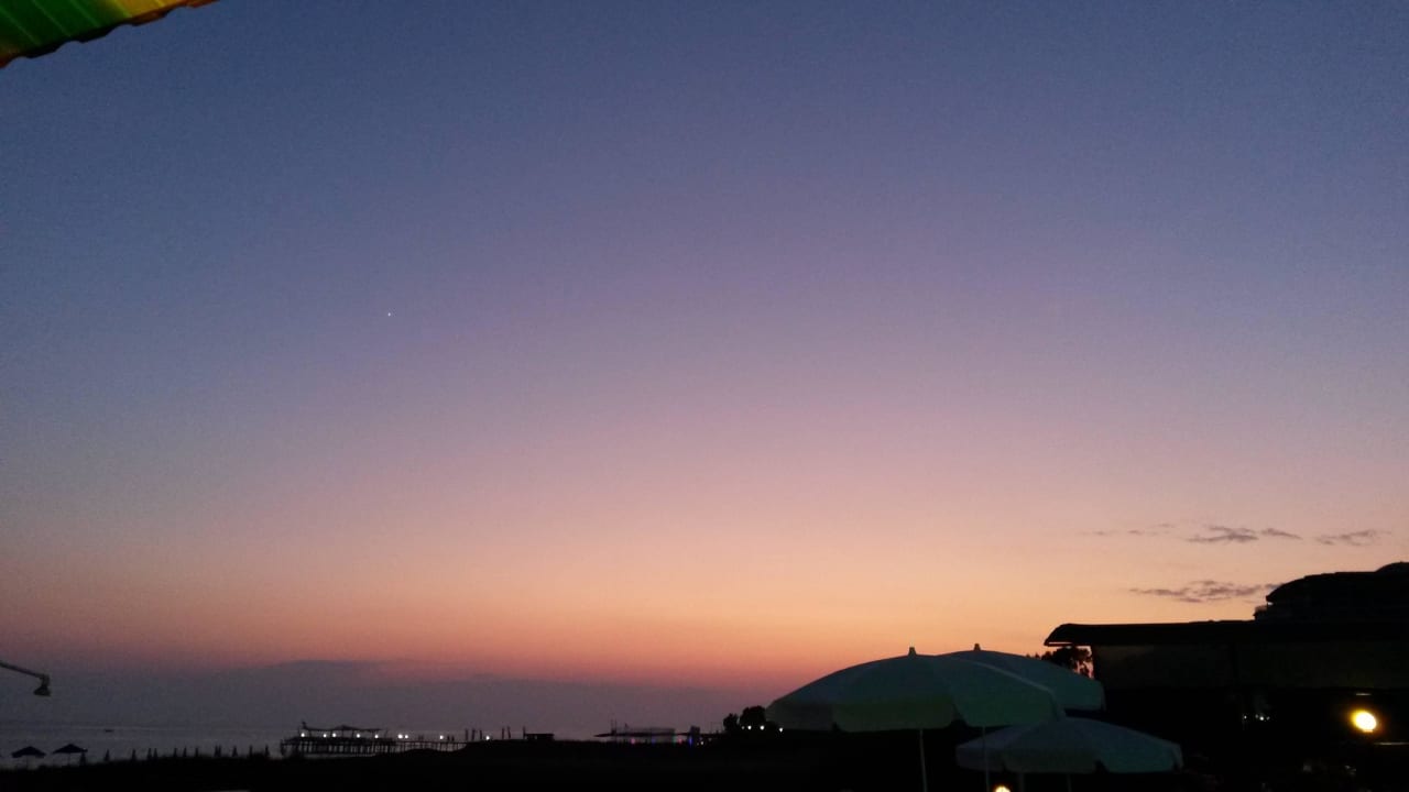 Abend auf der Terrasse Önder Yildiz Hotel