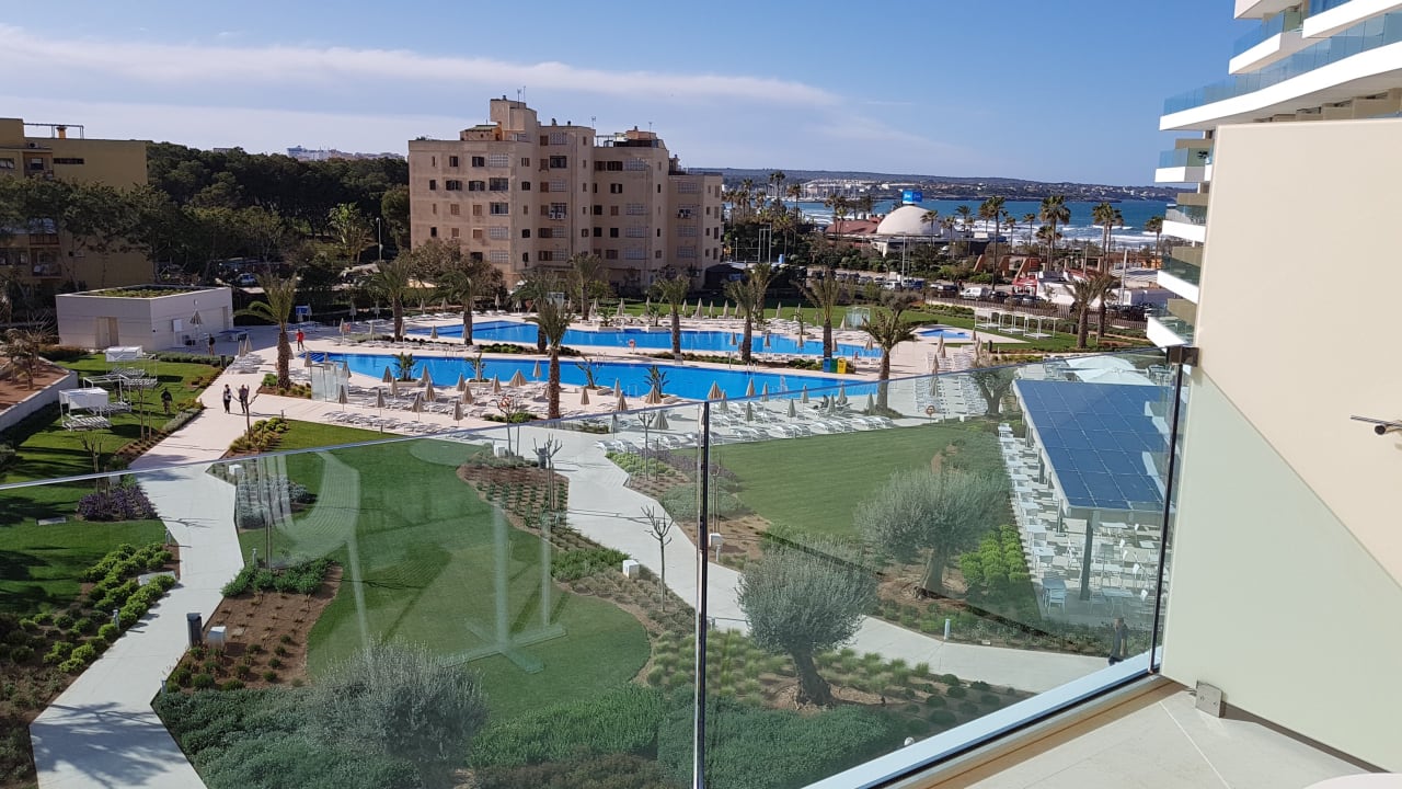 Ausblick Hipotels Gran Playa De Palma