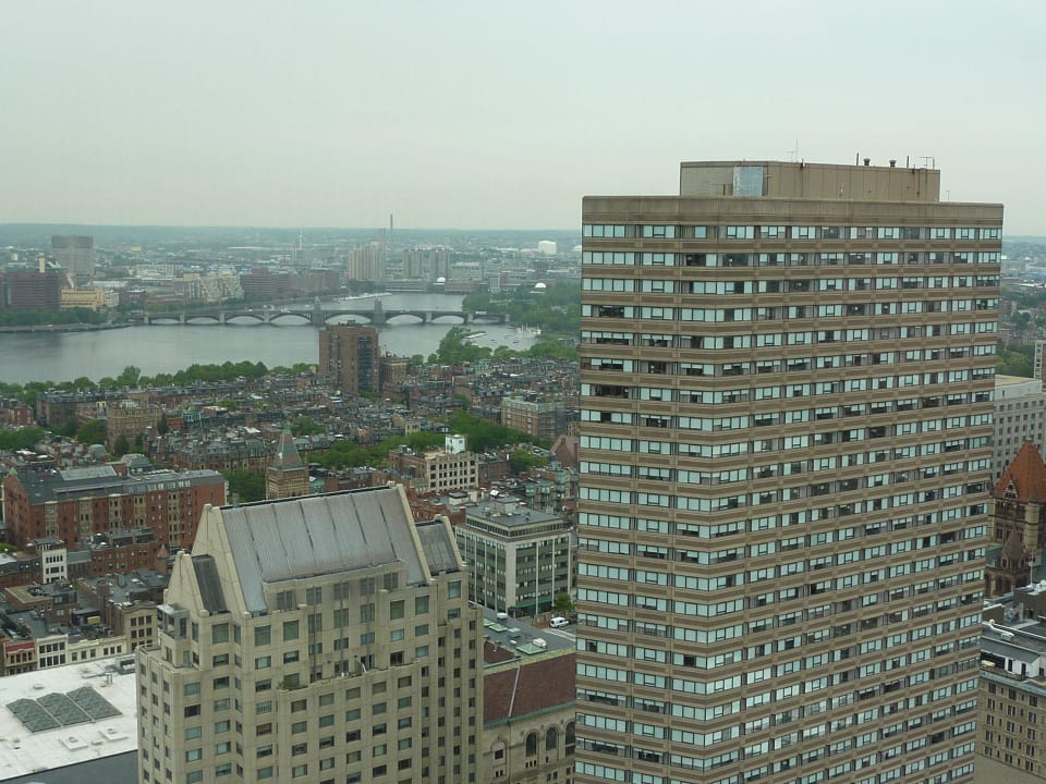 Blick über Boston Hotel Boston Marriott Copley Place