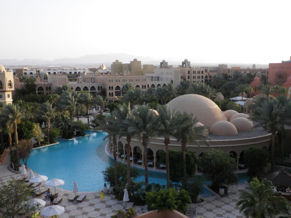 Blick vom Balkon Makadi Palace