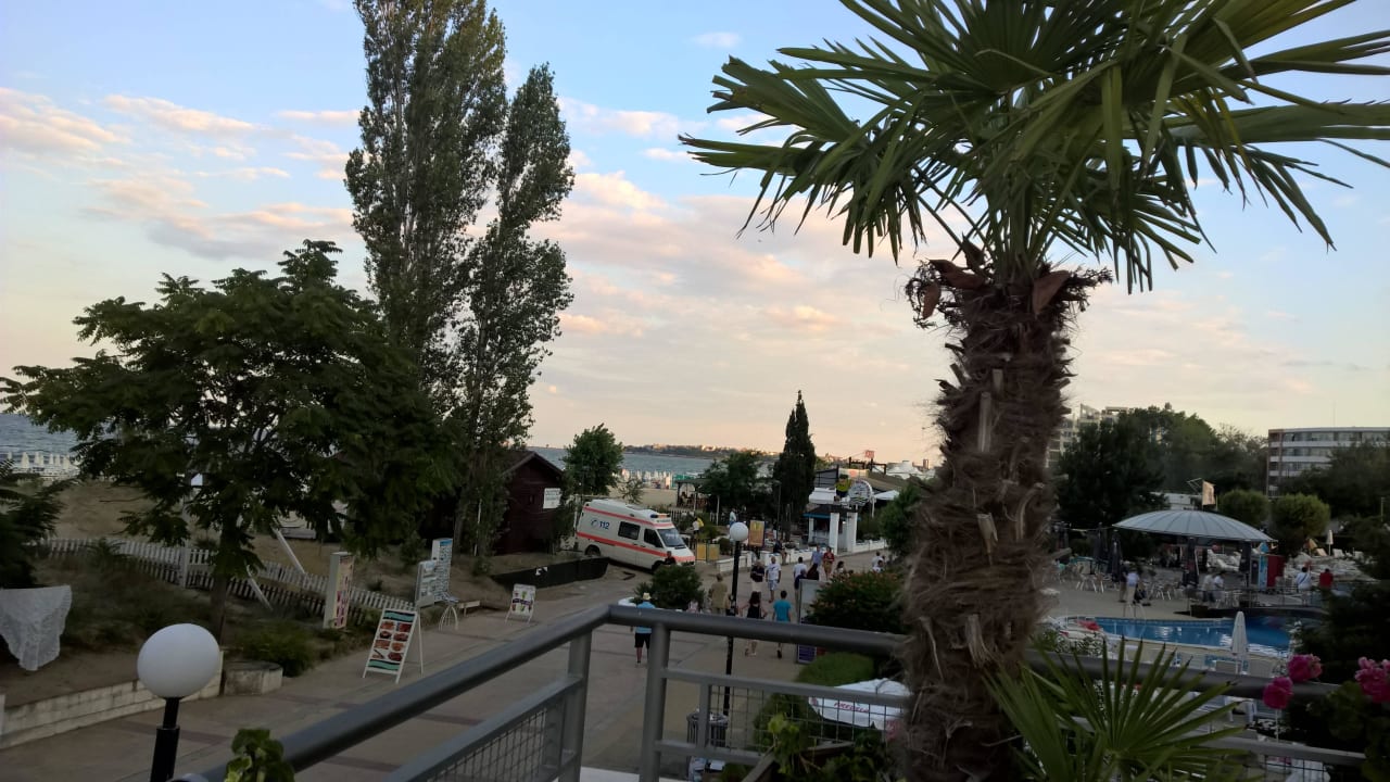 Von der Hotelterrasse Sentido Neptun Beach