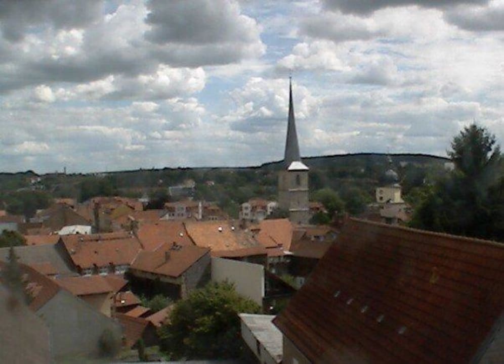 Ausblick Ferienwohnung Zum Trappen Arnstadt