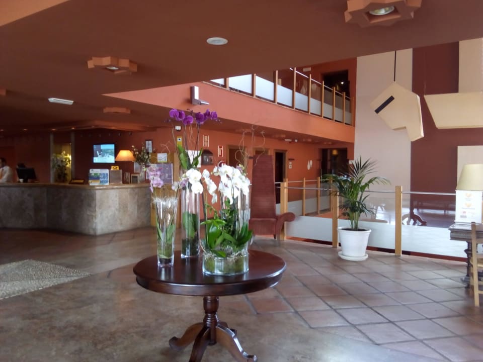 Vor der Rezeption Fuerte Costa Luz (Fuerte Conil-Resort)