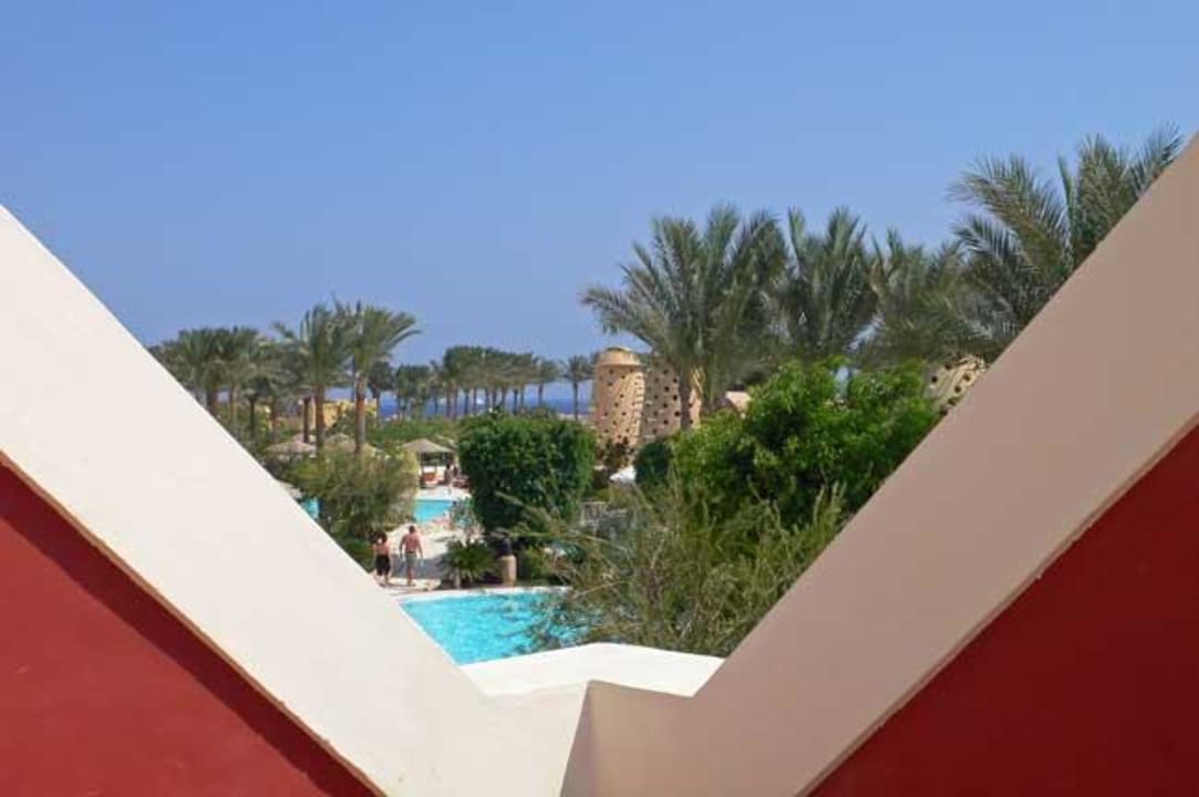 Blick zum Strand Makadi Palace