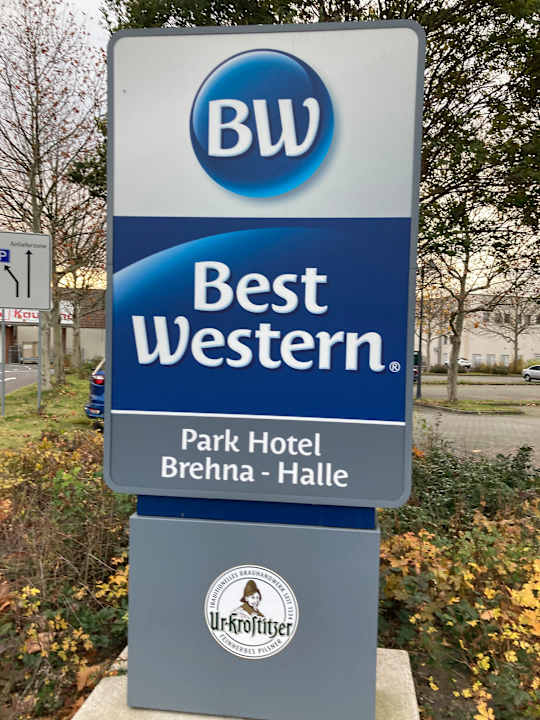 Ausblick Best Western Parkhotel Brehna - Halle
