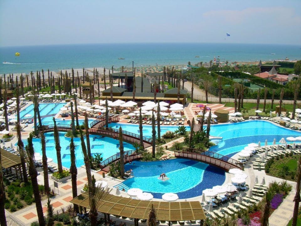 Poollandschaft Sunis Kumköy Beach Resort Hotel & Spa